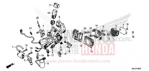 FAISCEAU DES FILS CRF450RXJ de 2018